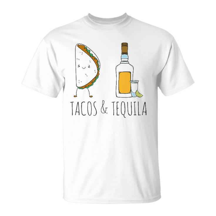 Tacos & Tequila Funny Drinking Party Unisex T-Shirt
