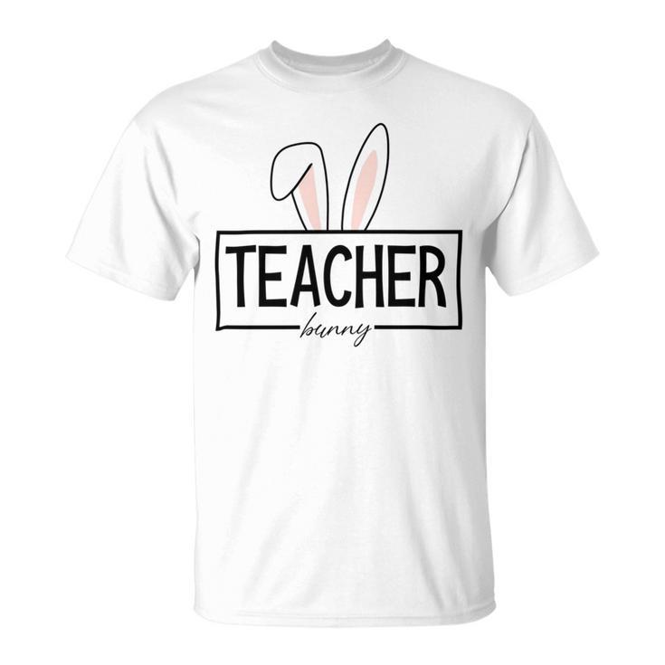 Teacher Bunny Easter Unisex T-Shirt