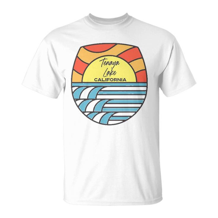 Tenaya Lake California Ca Sunset Souvenir Vacation Unisex T-Shirt