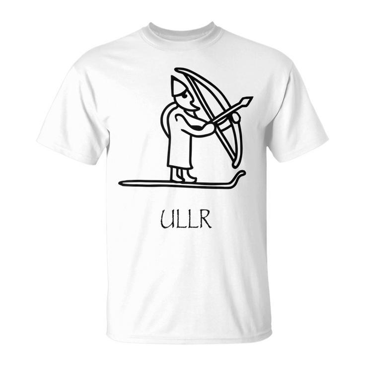 Ullr Norse Viking God Of Archery Ski V2 T-shirt