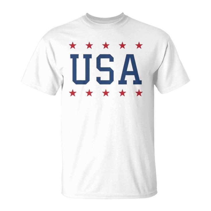 Usa Women Men Patriotic American Pride 4Th Of July Unisex T-Shirt