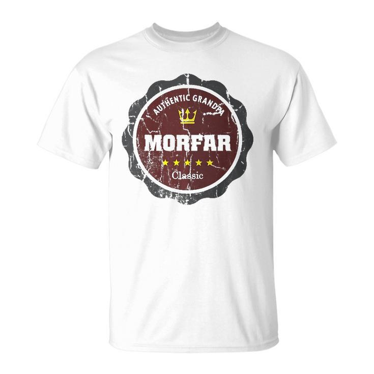 Vintage Design Morfar Gift For Swedish Grandpa  Unisex T-Shirt
