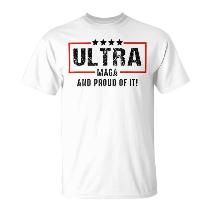 Vintage Ultra Maga And Proud Of It Unisex T-Shirt