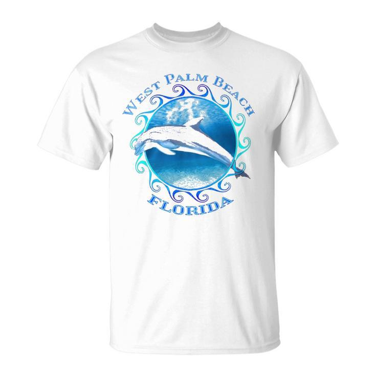 West Palm Beach Florida Vacation Souvenir Dolphin  Unisex T-Shirt