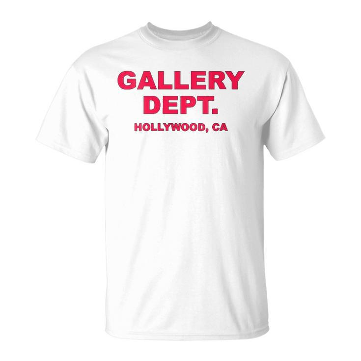 Womens Gallery Dept Hollywood Ca Clothing Brand Gift Able  Unisex T-Shirt