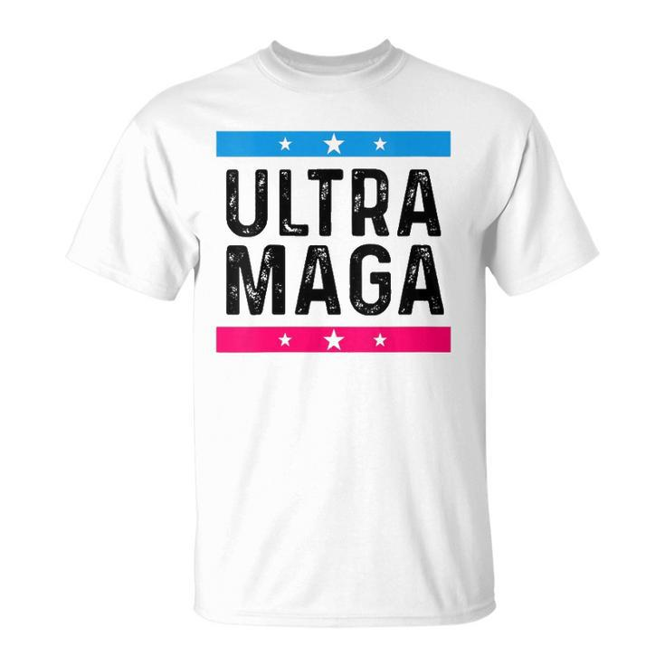 Womens Ultra Mega Patriotic Trump Republicans Conservatives Vote Trump  Unisex T-Shirt