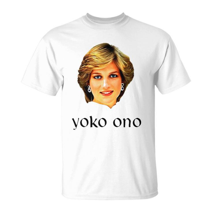 Yoko Ono Diana Princess Of Wales T-shirt