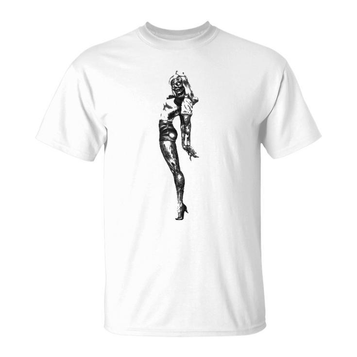 Zombie Pin-Up Girl  Unisex T-Shirt