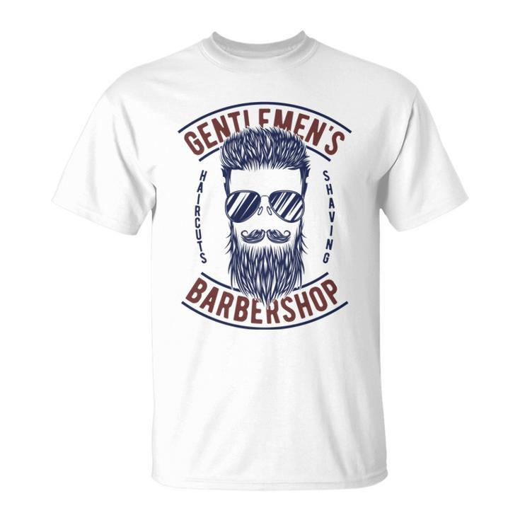 Gentlemens Barbershop  Unisex T-Shirt