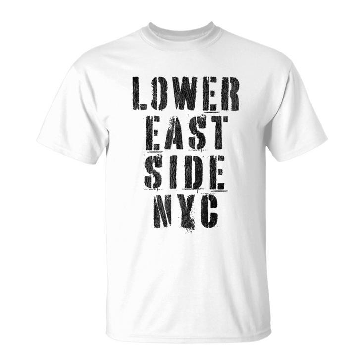 New York NY Stencil W Details  Unisex T-Shirt