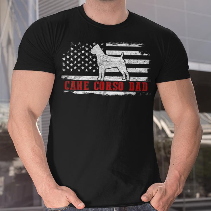 Mens Cane Corso Dad Distressed American 