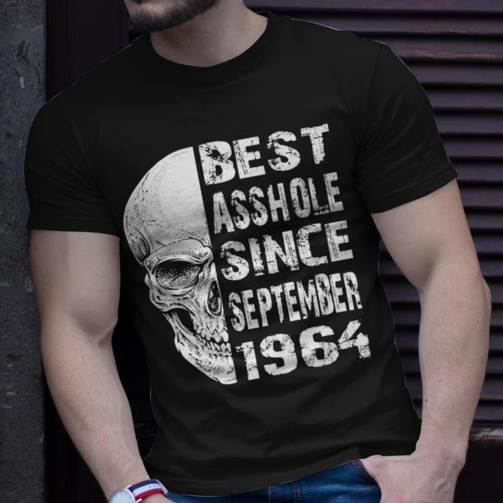 1964 September Birthday V2 Unisex T-Shirt Gifts for Him