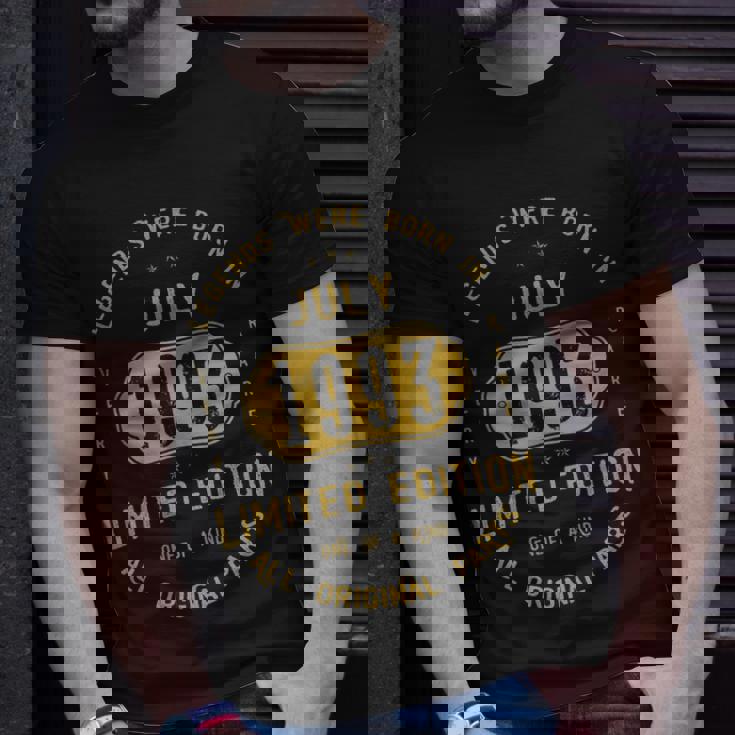 1993 July Birthday 1993 July Limited Edition T-Shirt Gifts for Him