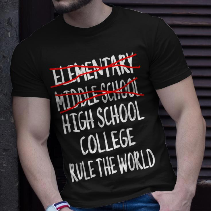 2022 Junior High Graduation - Funny Middle School Graduation Unisex T-Shirt Gifts for Him