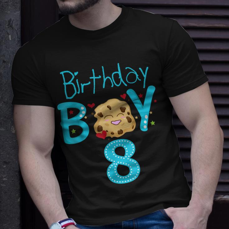 8Th Birthday Party Gift 8 Year Old Son Boy Eight Birthday Unisex T-Shirt Gifts for Him