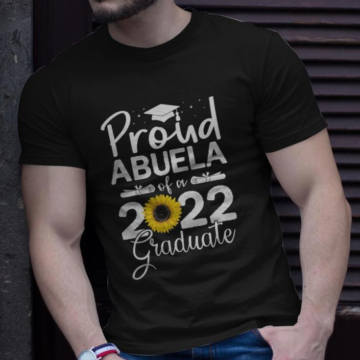 Abuela Of A 2022 Graduate Sunflower Graphic Graduation Unisex T-Shirt Gifts for Him