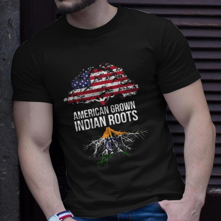 American Grown With Indian Roots - India Tee Unisex T-Shirt Gifts for Him