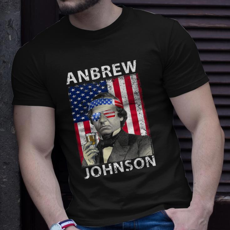 Anbrew Johnson 4Th July Andrew Johnson Drinking Party Unisex T-Shirt Gifts for Him