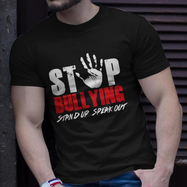 Anti Bully Movement Stop Bullying Supporter Stand Up Speak Unisex T-Shirt Gifts for Him