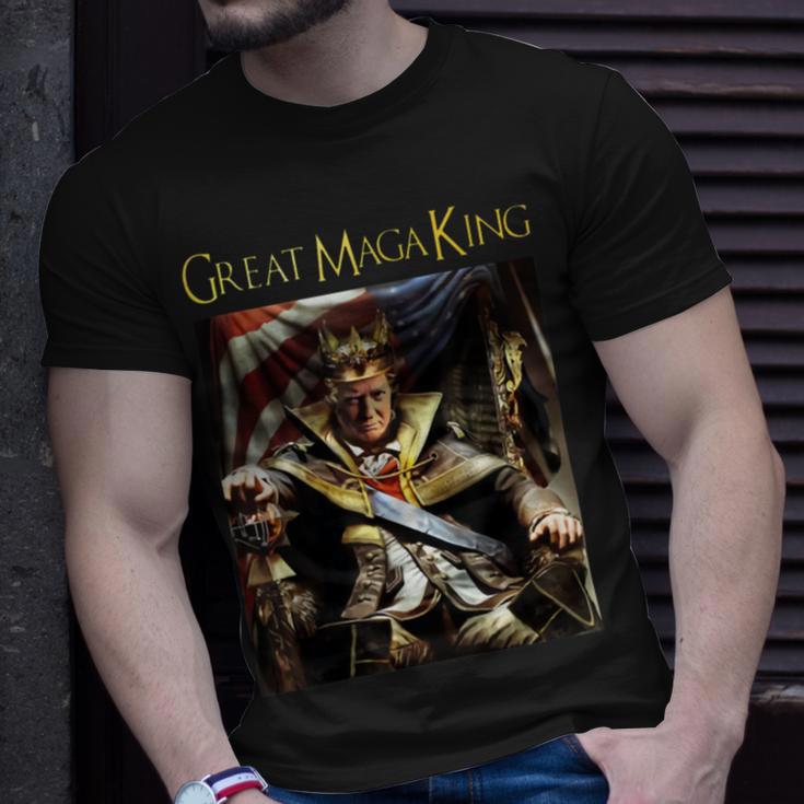 Anti Joe Biden Ultra Maga The Return Of The Great Maga King Unisex T-Shirt Gifts for Him