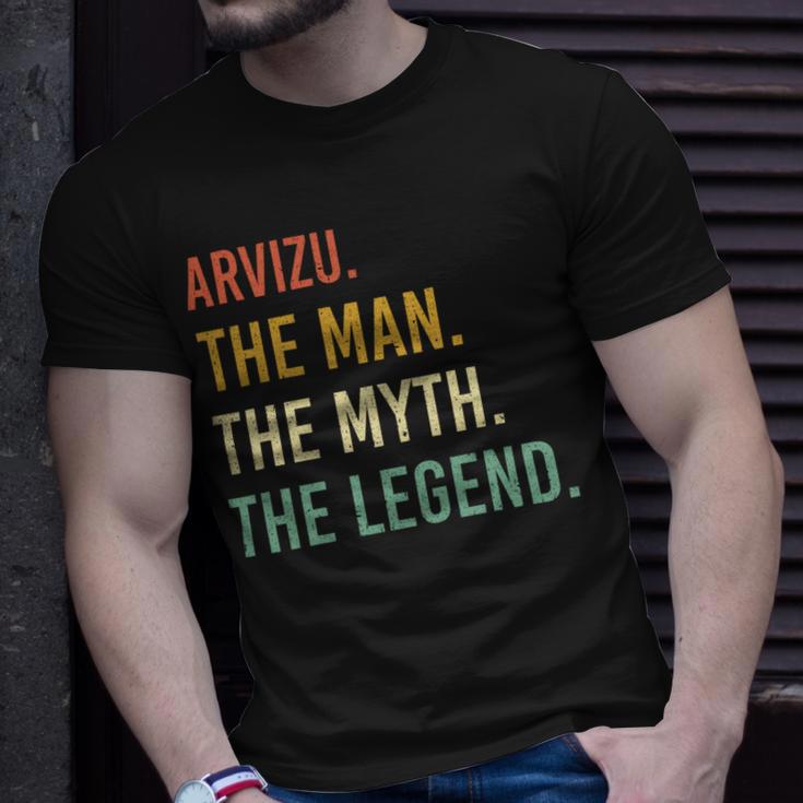 Arvizu Name Shirt Arvizu Family Name Unisex T-Shirt Gifts for Him