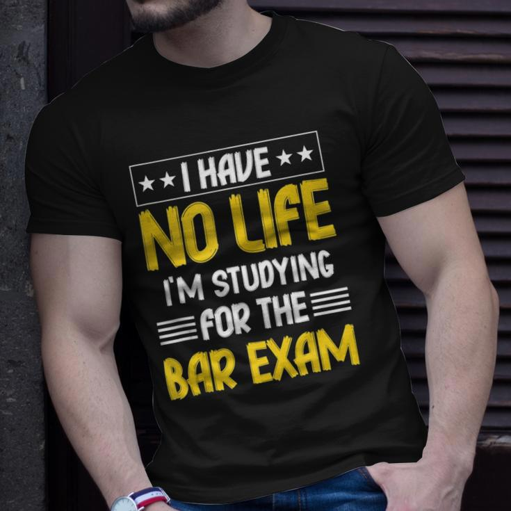 Bar Exam Law School Graduate Graduation V3 T-shirt Gifts for Him