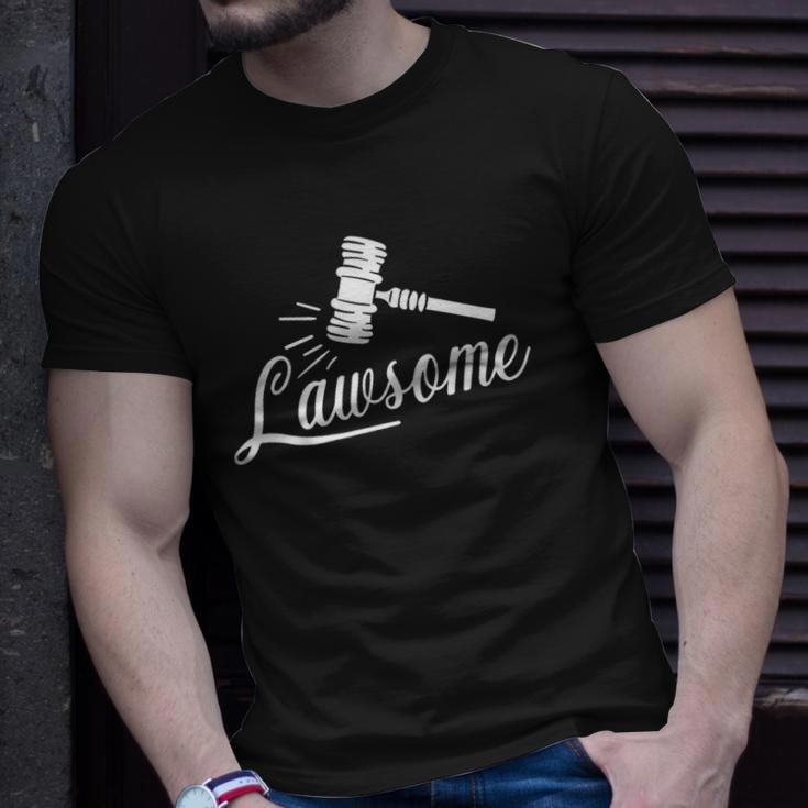 Bar Exam For Law School Students Or Lawyers Lawsome T-shirt Gifts for Him