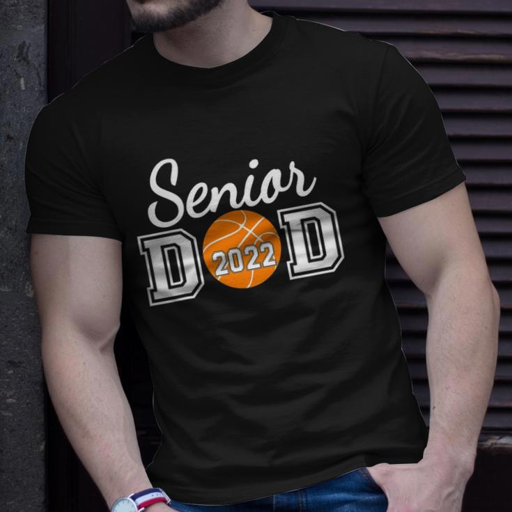 Basketball Senior Dad Class Of 2022 Senior Daddy Unisex T-Shirt Gifts for Him