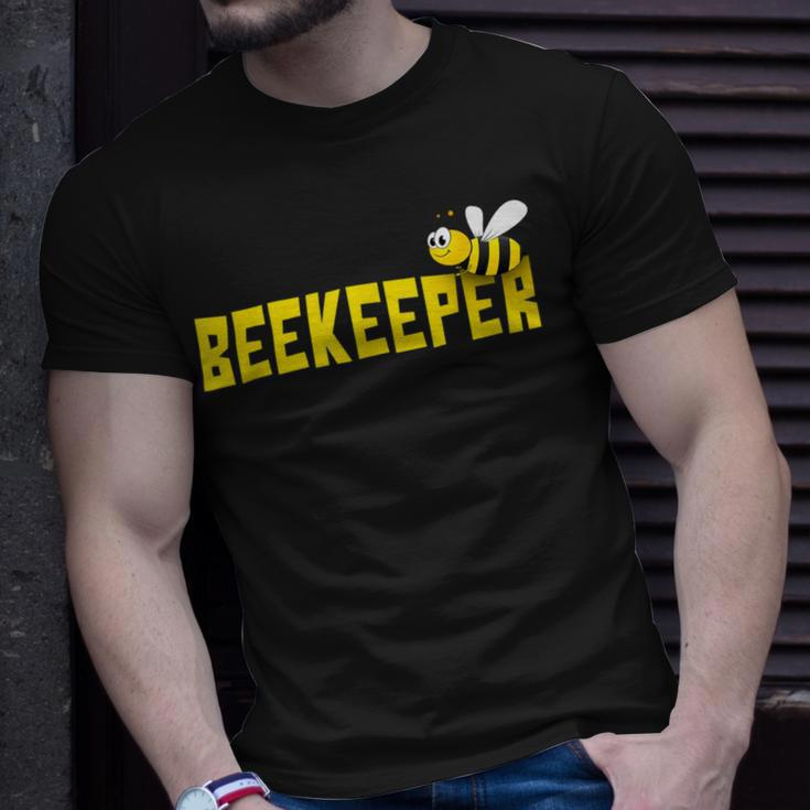 Bee Bee Bee Keeper Beekeeper Funny Cute Beekeeping Unisex T-Shirt Gifts for Him