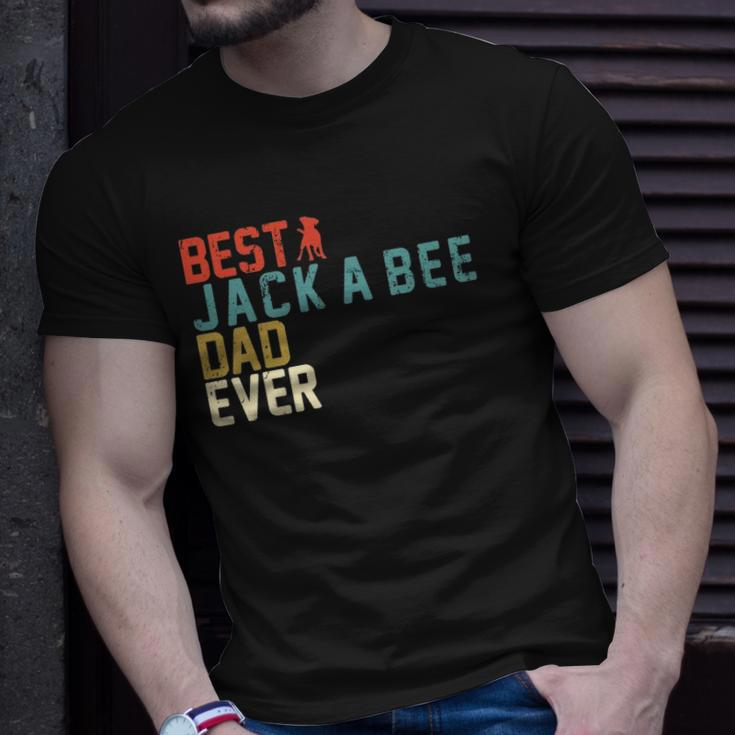 Best Jack-A-Bee Dad Ever Retro Vintage Unisex T-Shirt Gifts for Him