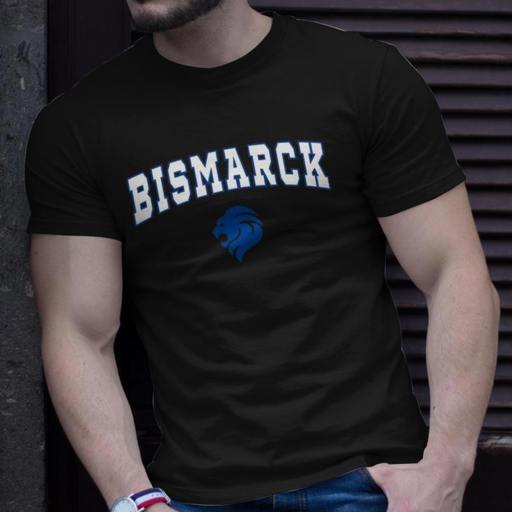 Bismarck High School Lions C2 College Sports Unisex T-Shirt Gifts for Him