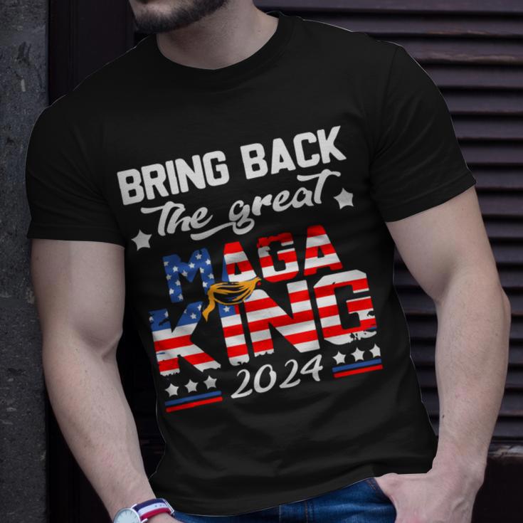 Bring Back The Great Maga King 2024 4Th Of July Trump 2024T President Trump Tee Republican Anti Biden Unisex T-Shirt Gifts for Him