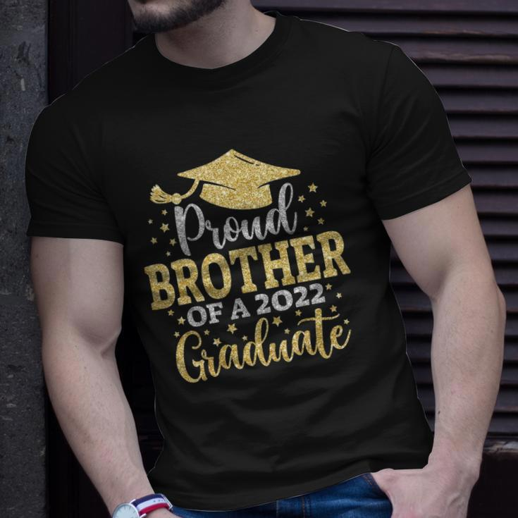 Brother Senior 2022 Proud Brother Of A Class Of 2022 Graduate Unisex T-Shirt Gifts for Him