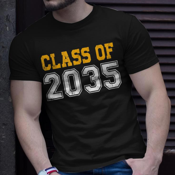 Class Of 2035 Grow With Me - Senior 2035 Graduation Unisex T-Shirt Gifts for Him