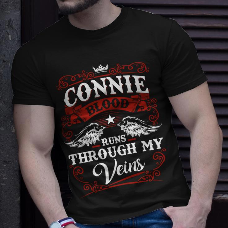 Connie Name Shirt Connie Family Name V2 Unisex T-Shirt Gifts for Him
