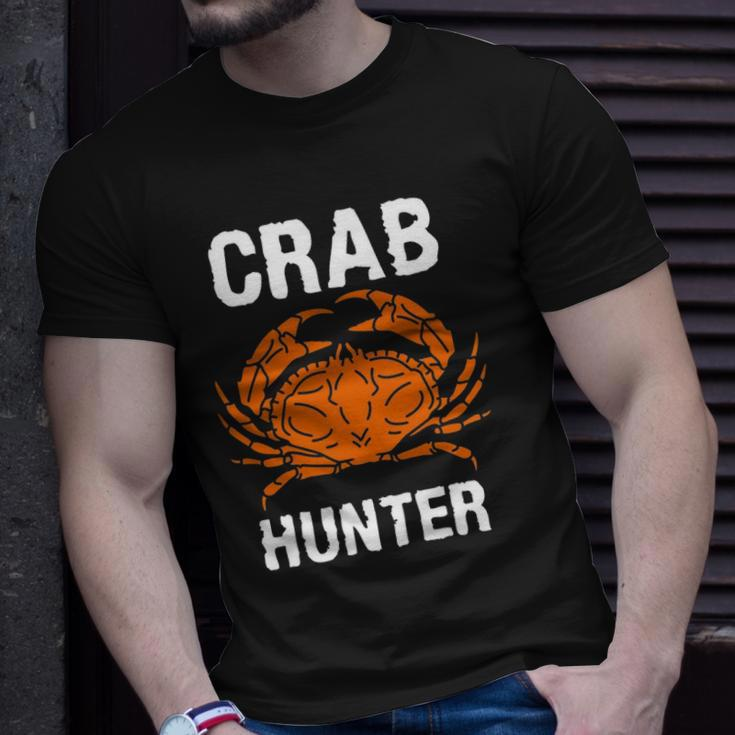 Crab Hunter Crab Lover Vintage Crab Unisex T-Shirt Gifts for Him