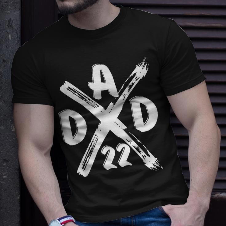 Dad Father Becoming Father 2022 Baby Fathers Day T-shirt Gifts for Him