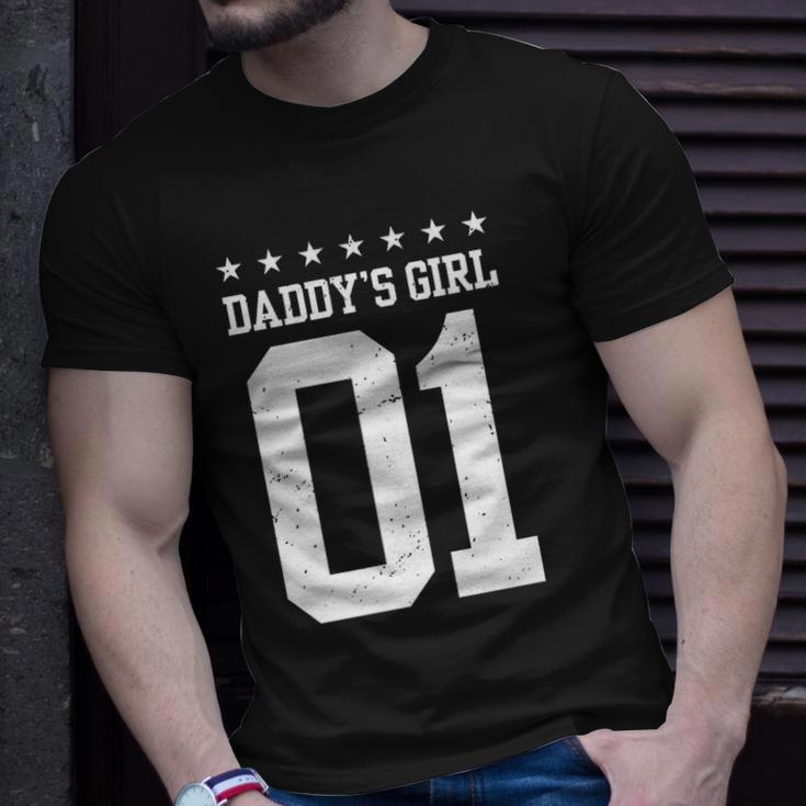 Daddys Girl 01 Family Matching Women Daughter Fathers Day Unisex T-Shirt Gifts for Him