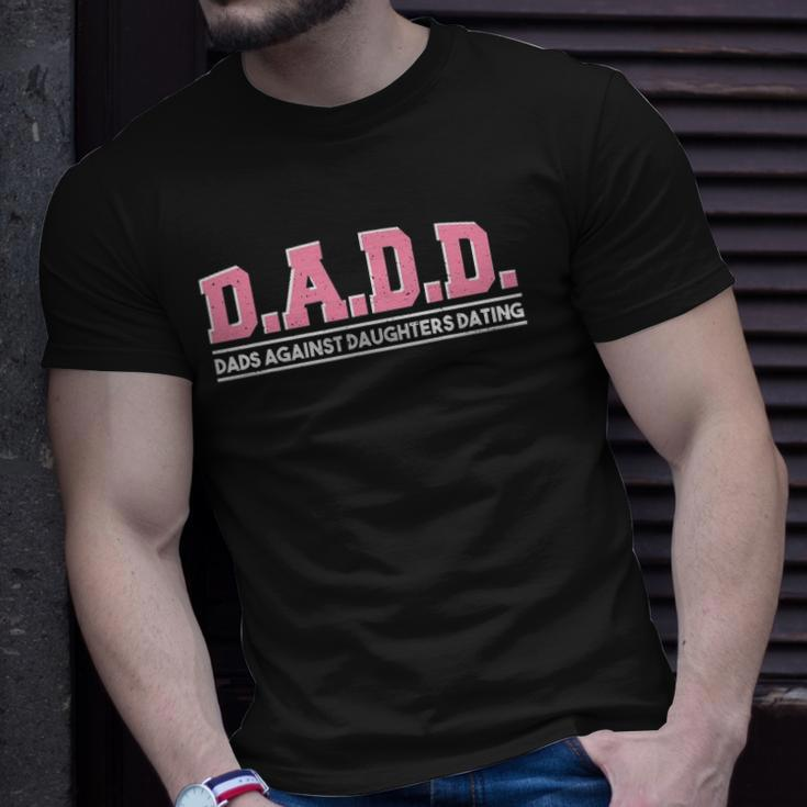 Daughter Dads Against Daughters Dating - Dad Unisex T-Shirt Gifts for Him
