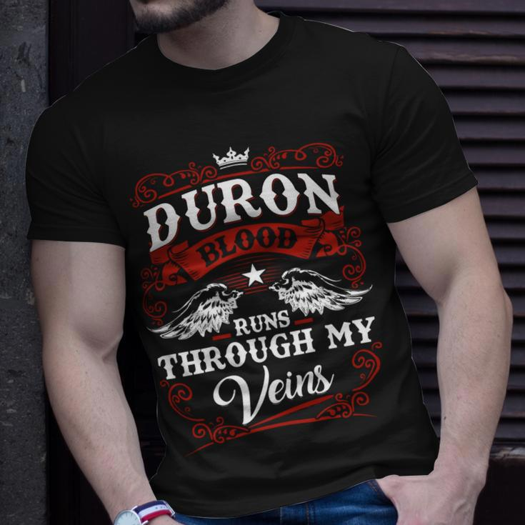 Duron Name Shirt Duron Family Name V2 Unisex T-Shirt Gifts for Him