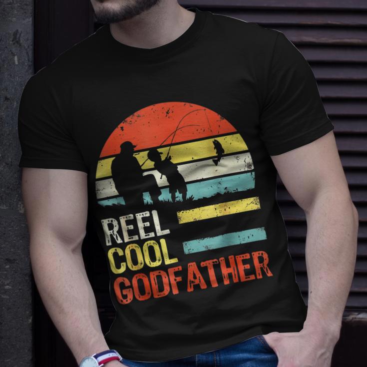 Fishing Reel Cool Godfather V3 Unisex T-Shirt Gifts for Him