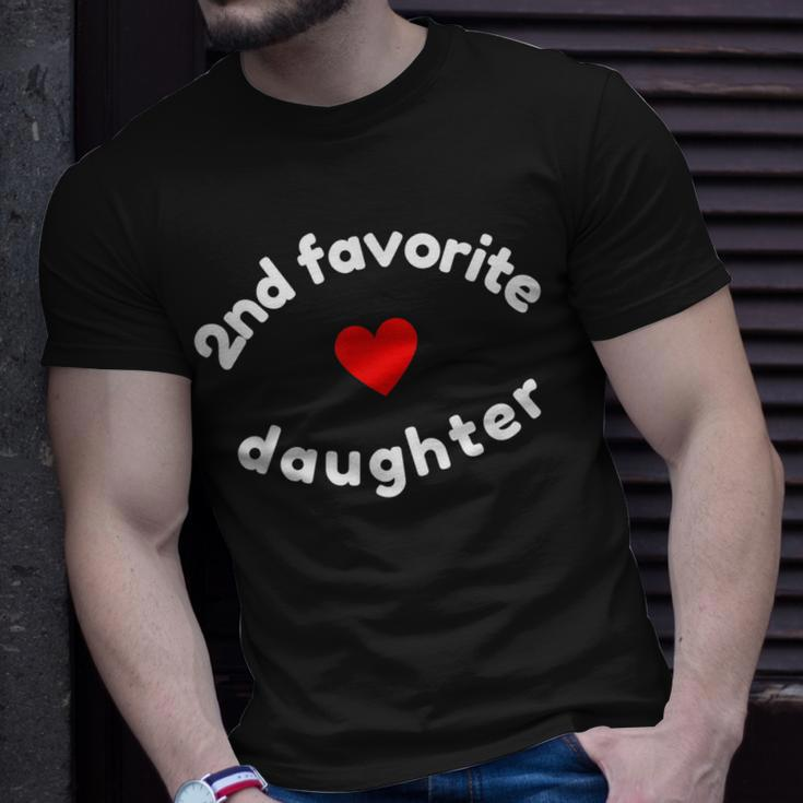 Funny 2Nd Second Child - Daughter For 2Nd Favorite Kid Unisex T-Shirt Gifts for Him