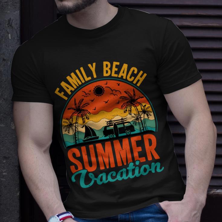 Funny Family Beach Summer Vacation Unisex T-Shirt Gifts for Him