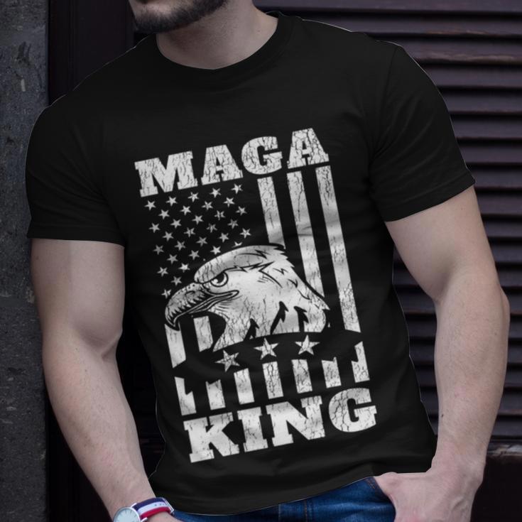 Funny Maga King Trump Supporter Gift Maga King Unisex T-Shirt Gifts for Him