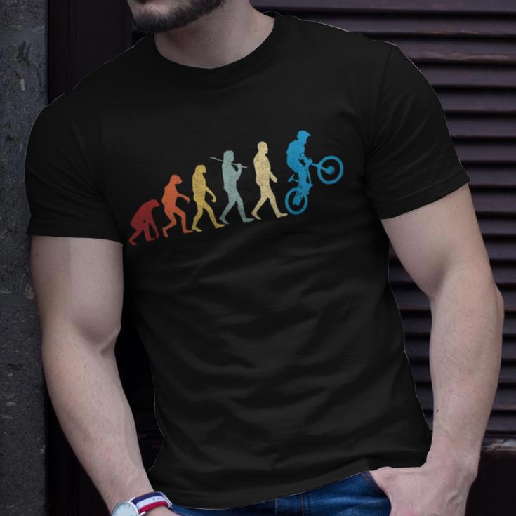 Funny Mountain Bike Evolution Biker Best V2 Unisex T-Shirt Gifts for Him