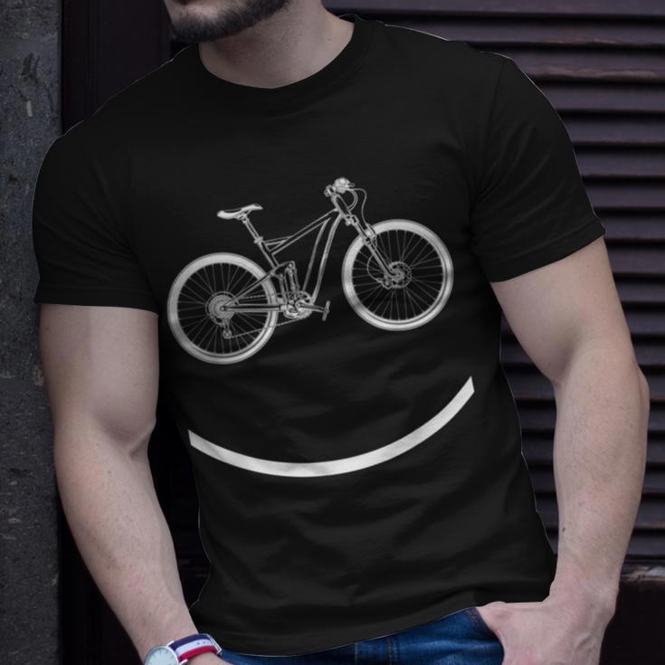 Funny Mountain Bike Evolution Biker Best V4 Unisex T-Shirt Gifts for Him