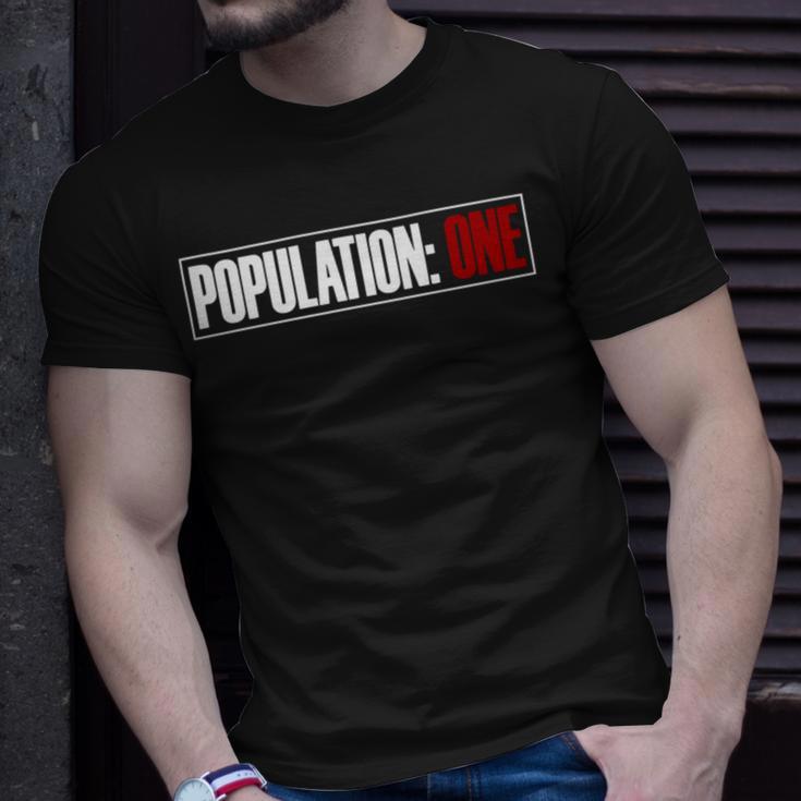 Funny Population One Vr Gamer Unisex T-Shirt Gifts for Him