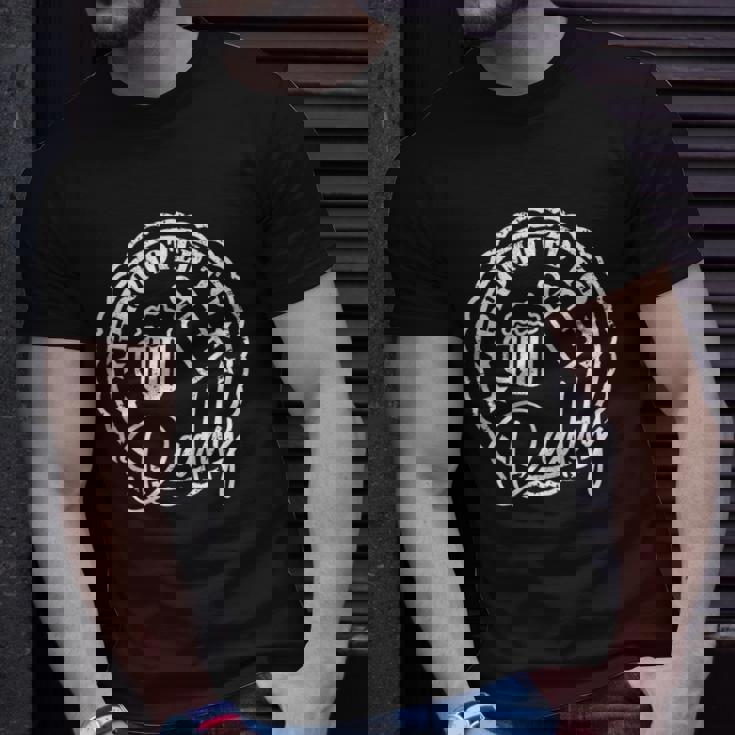 Funny Promoted To Daddy 2022 Gift For New Father Unisex T-Shirt Gifts for Him