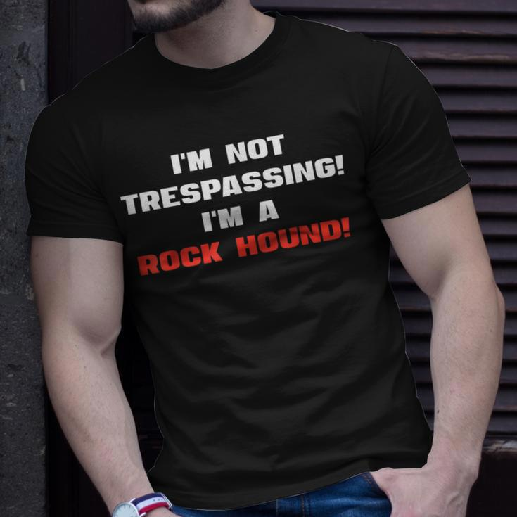 Funny Rock Hound Collector - Geologist Hobby Unisex T-Shirt Gifts for Him