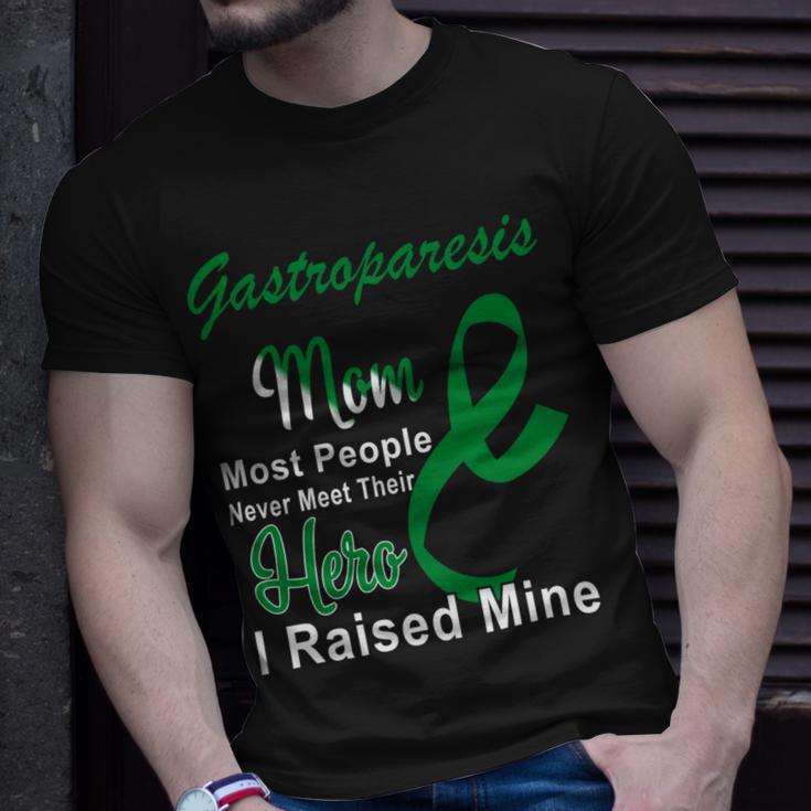 Gastroparesis Warrior Skull Women Vintage Green Ribbon Gastroparesis Gastroparesis Awareness V2 Unisex T-Shirt Gifts for Him